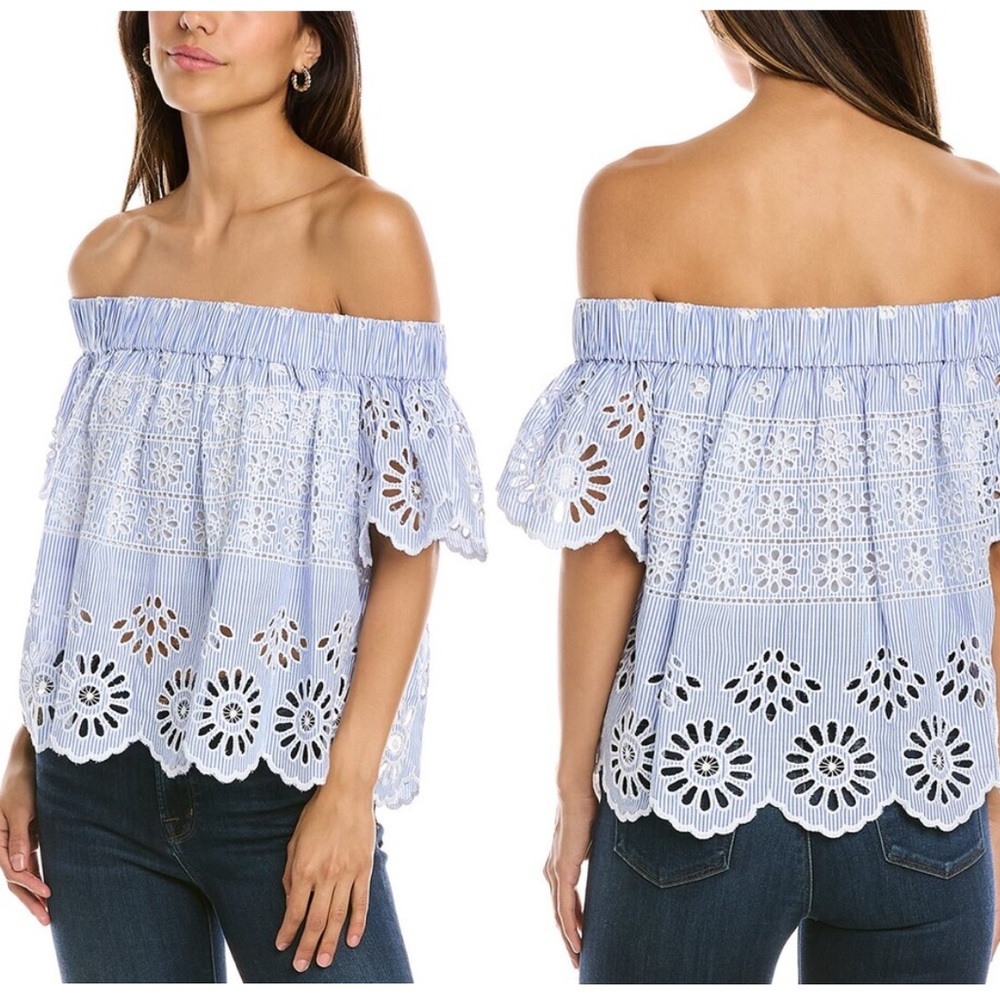 Sea New York Off-The-Shoulder Top NWT